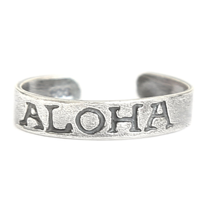 Zehenring Aloha (echtes Silber)