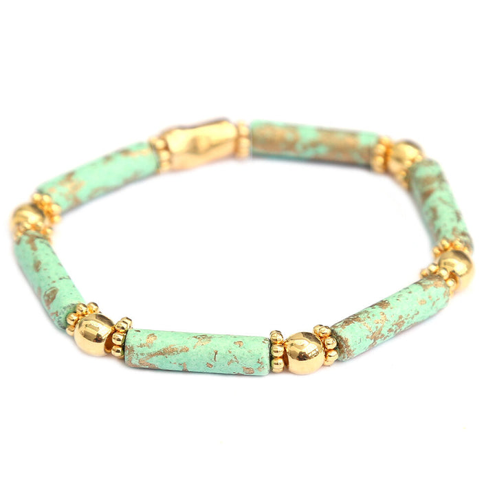 Bracelet Tuscany mint gold