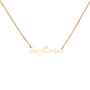 Gold chain virgo