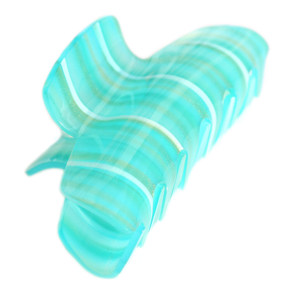 Hair clip ocean stripe