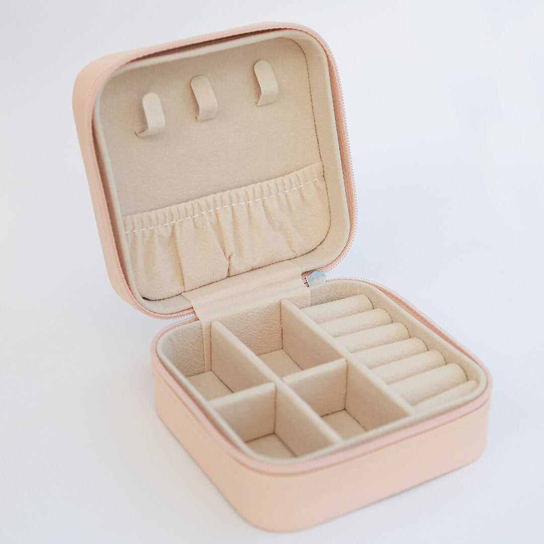 Jewelry box peach