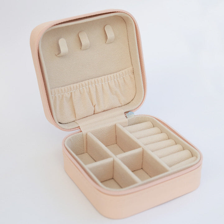 Jewelry box peach