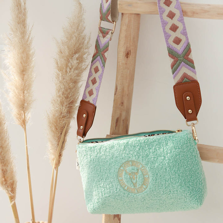 Teddy crossbody bag mint