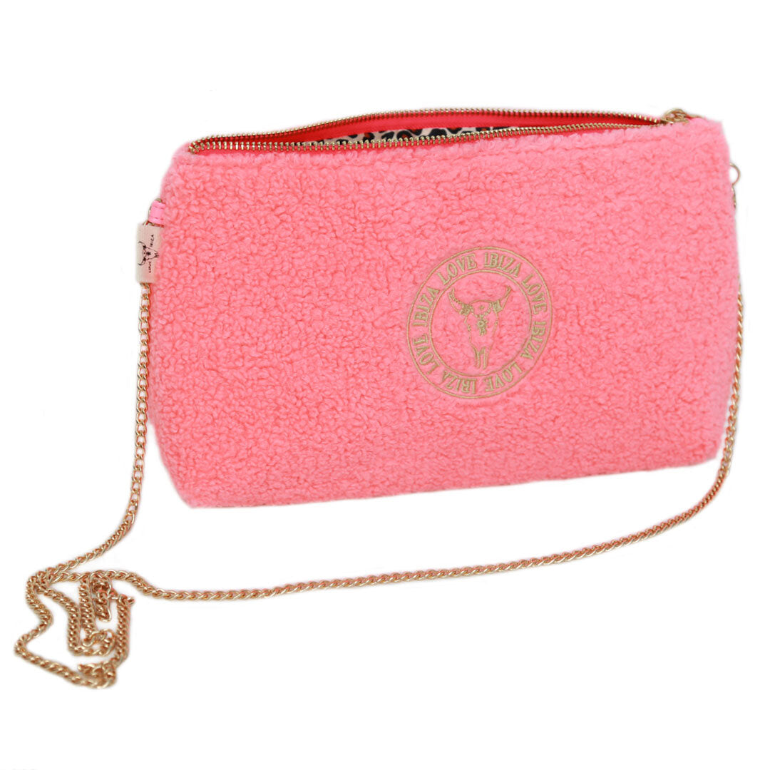 Teddy crossbody bag coral