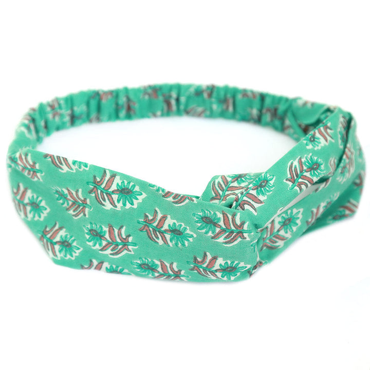 Hair band ibiza style mint