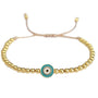 Armband Evil Eye Gold Schwarz