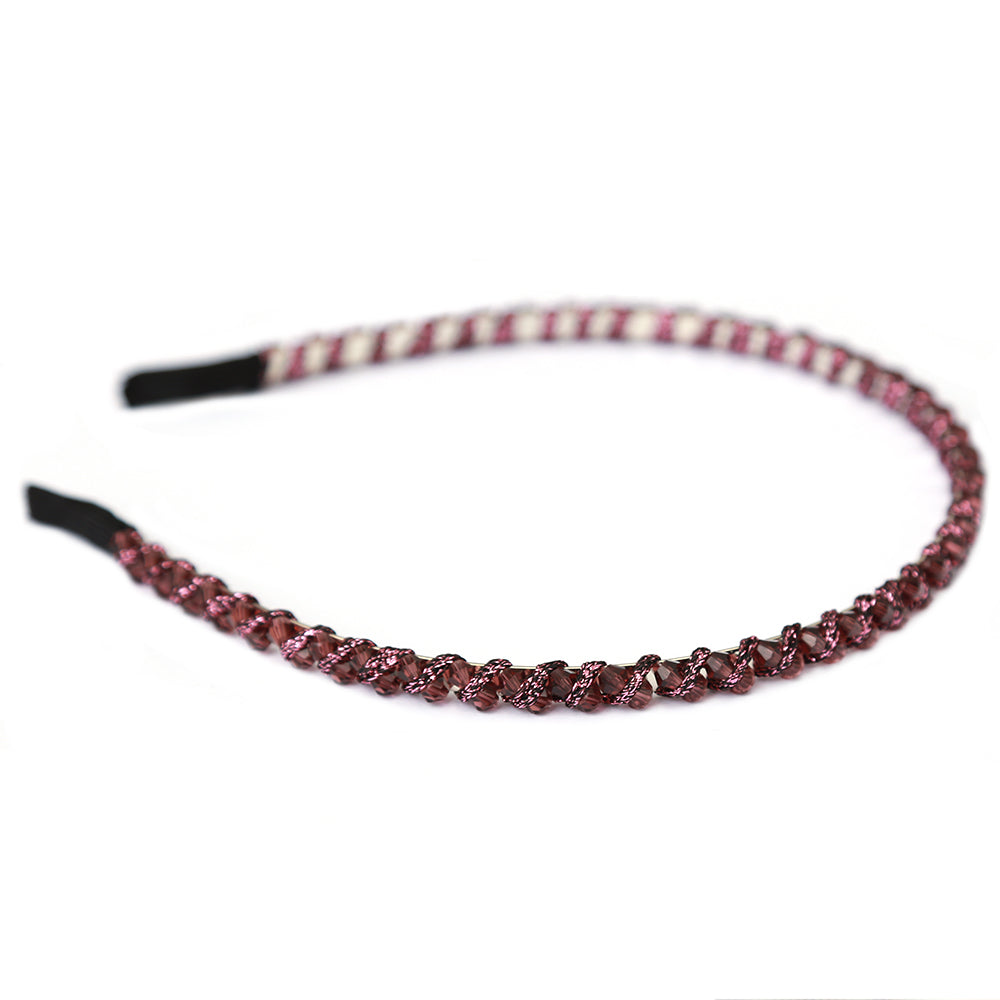 Hairband glamor burgundy