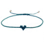 Love Ibiza heart bracelet golden curry