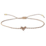 Love Ibiza heart bracelet olive