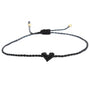 Love Ibiza heart armband olive