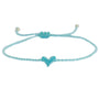 Love Ibiza heart bracelet sea green