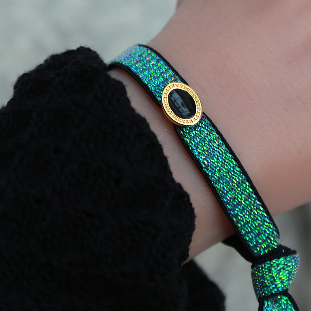 Bracelet shine green