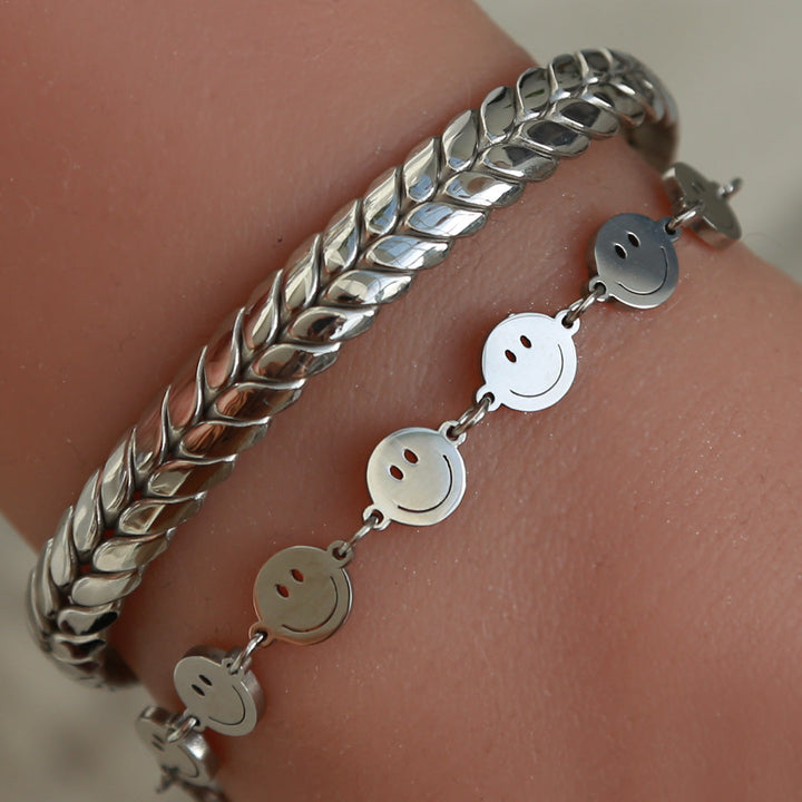 Bracelet weave silver