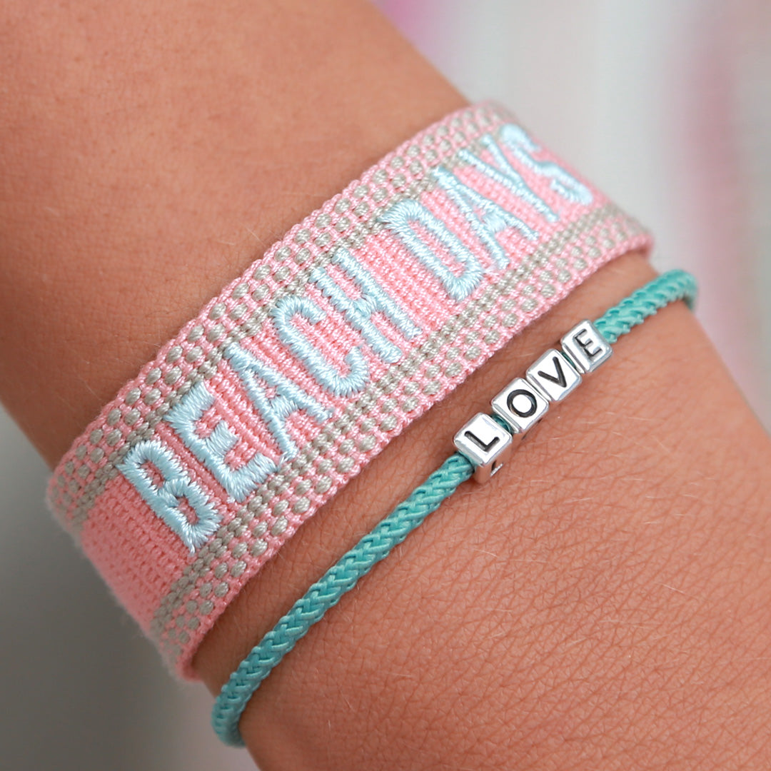 Le bracelet d'amour argent turquoise