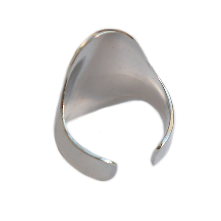 Bague en argent points